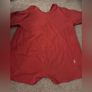 free people movement hot shot tee romper